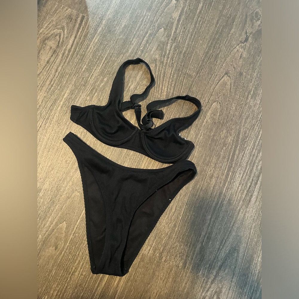 NastyGal black bikini
